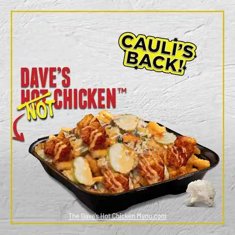 Large Cauliflower Top Loaded Fries