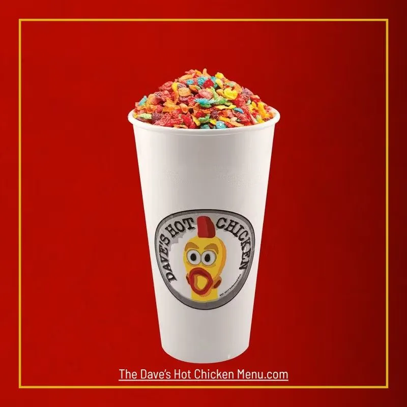 Fruity Pebbles Top Loaded Shake