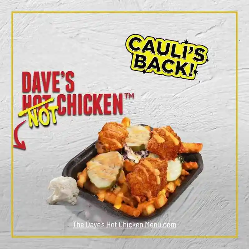 Small Cauliflower Top Loaded Fries