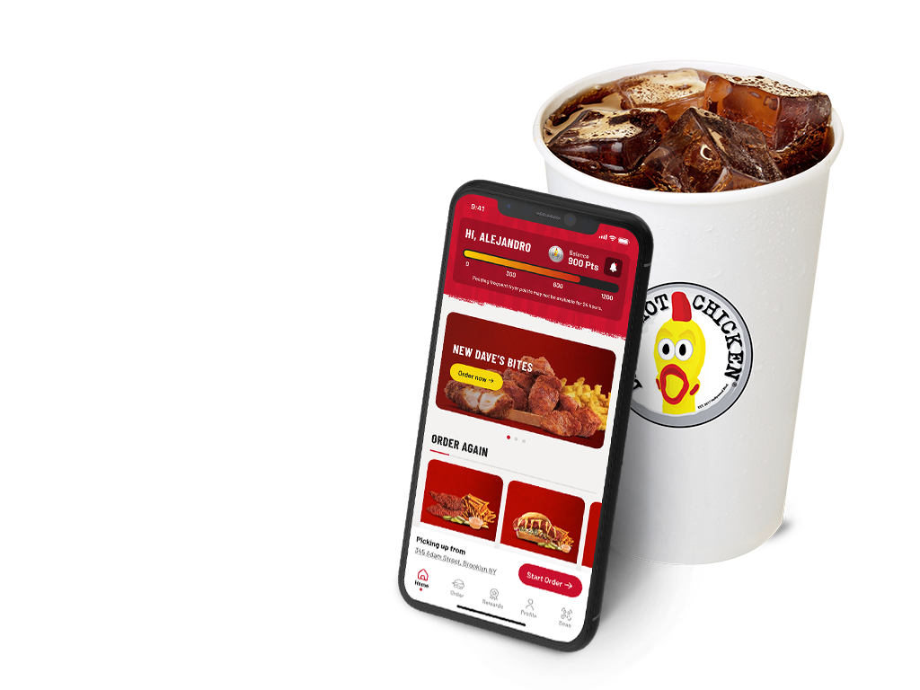 Dave's Hot Chicken App