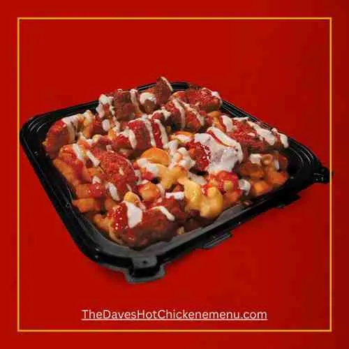 Dave's Hot Chicken Laveen Village Menu 32 Large Top Loaded Spicy Buffalo Mac
