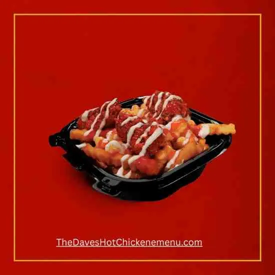 Dave's Hot Chicken Laveen Village Menu 30 Small Top Loaded Spicy Buffalo Mac of DHC
