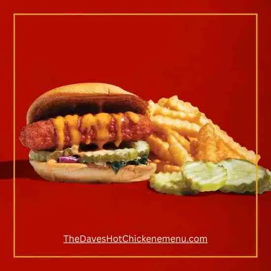 Home 27 Dave's Hot Mozz Slider w/ Fries