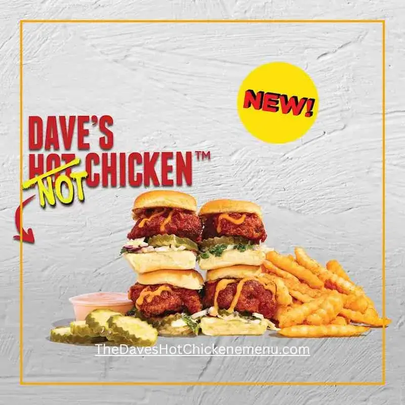 Home 7 Dave's NOT Chicken Mini Sliders (Cauli) with fries
